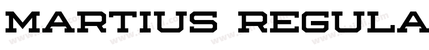Martius Regular字体转换 Martius Regular字体转换